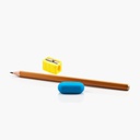 Pencils & Rubber Set