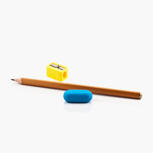 Pencils & Rubber Set